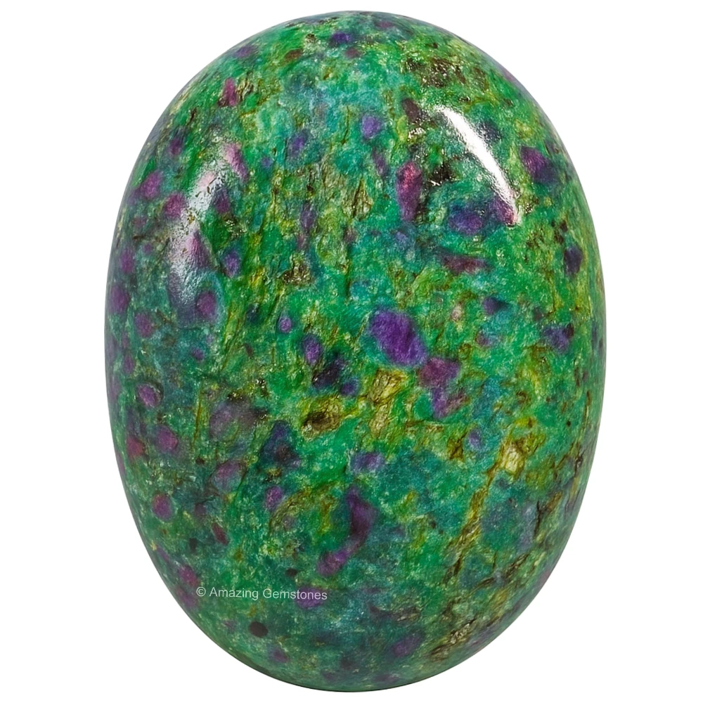 Ruby Fuchsite Palm Stone