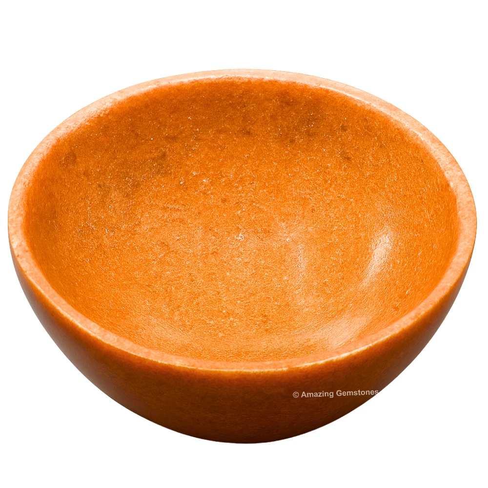 Red Aventurine Crystal Bowl - 2 Inch