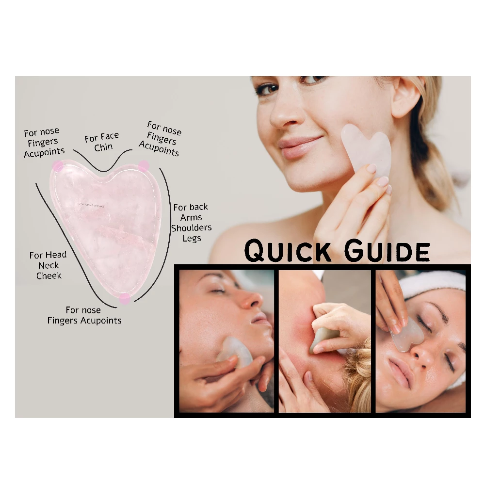 Rose Quartz Gua Sha