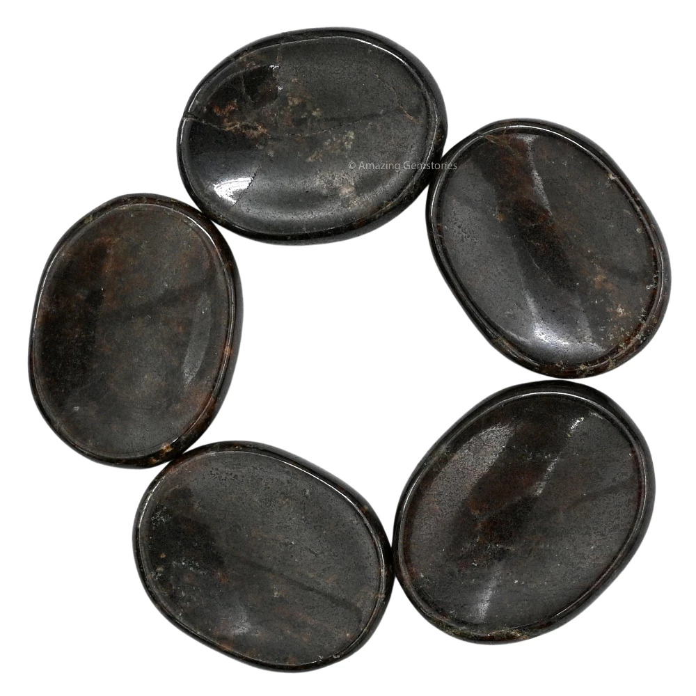 Garnet Worry Stone