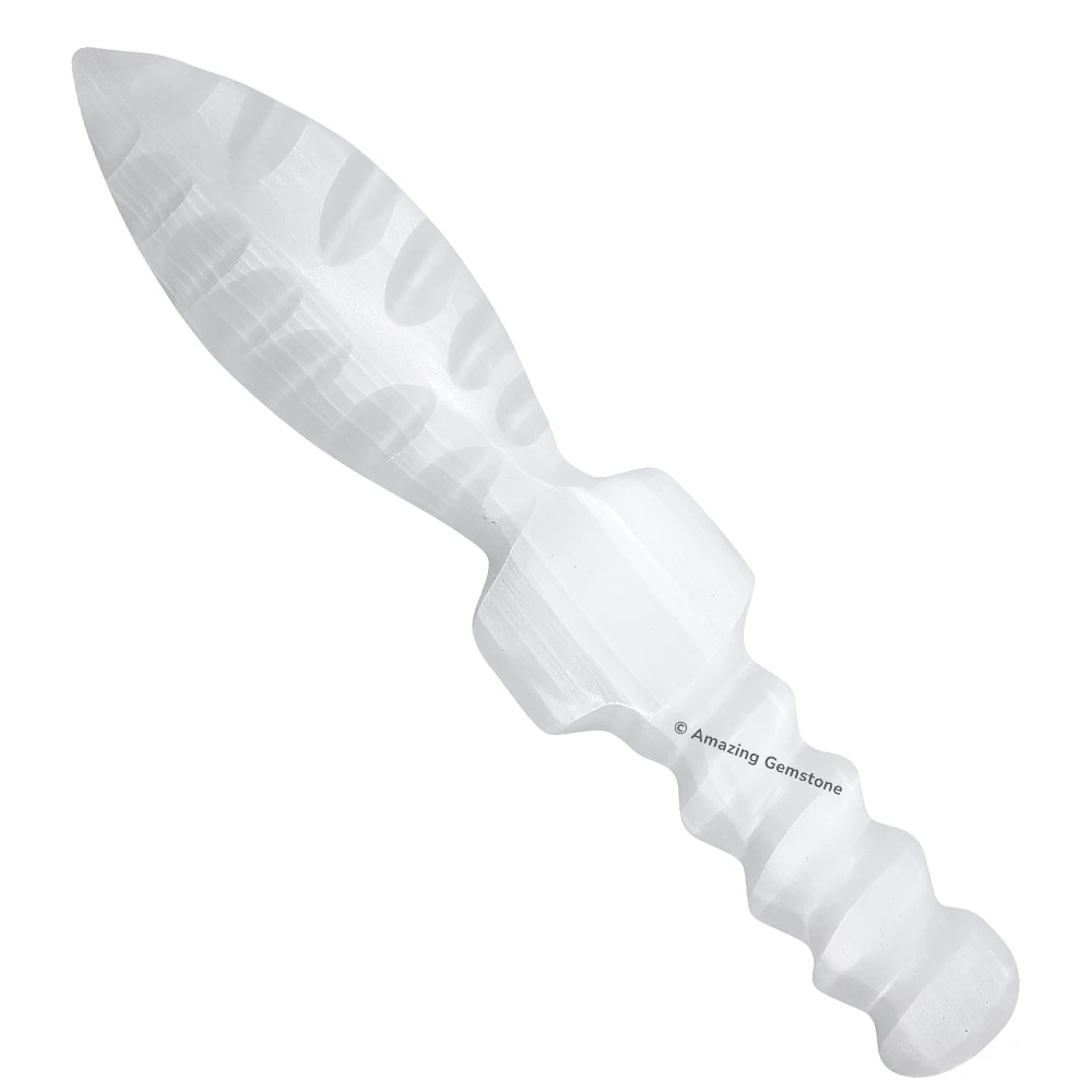 Selenite Knife Dagger