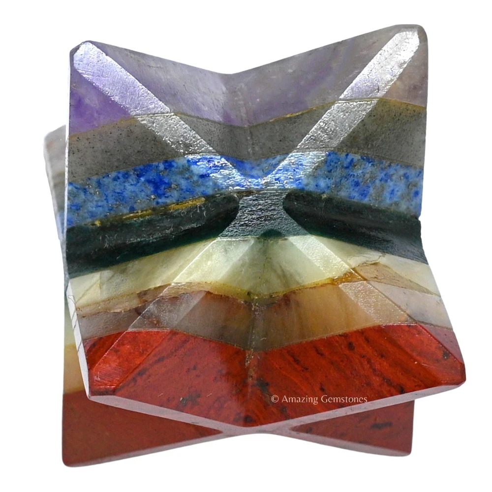 7 Chakra Merkaba (30-40-mm)