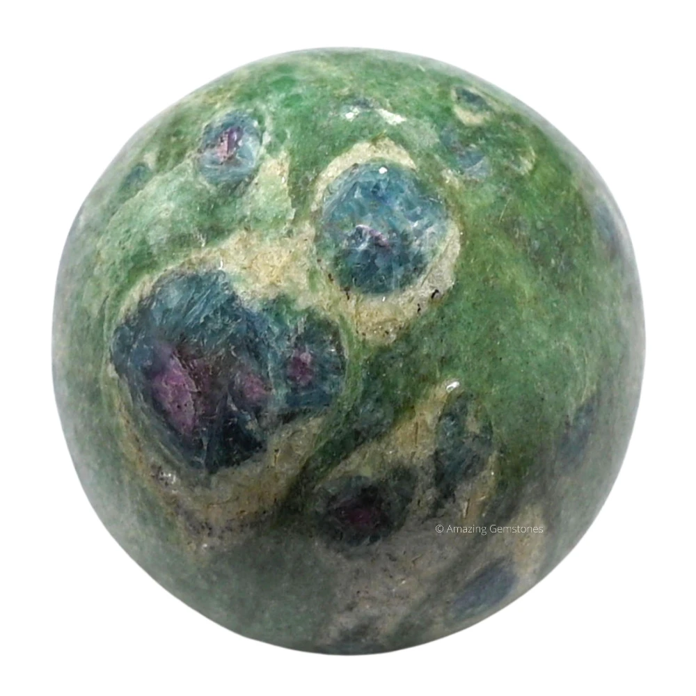 Ruby Zoisite Sphere