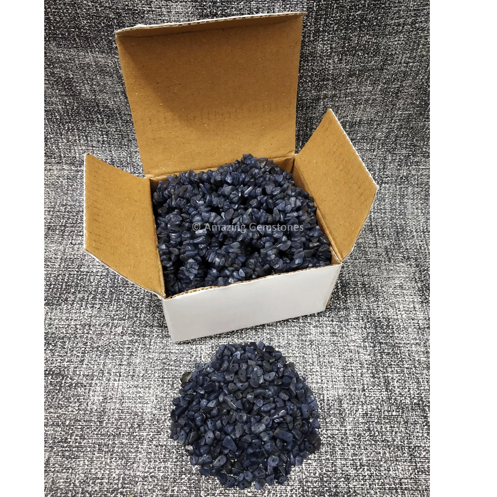 Sodalite Chips - Pre Drilled