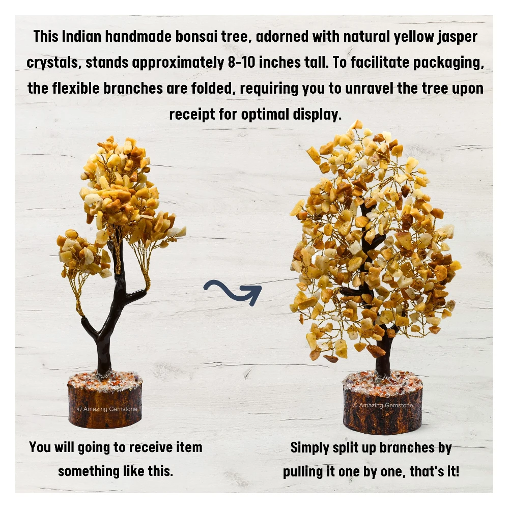 Yellow Jasper Tree (200 Beads)