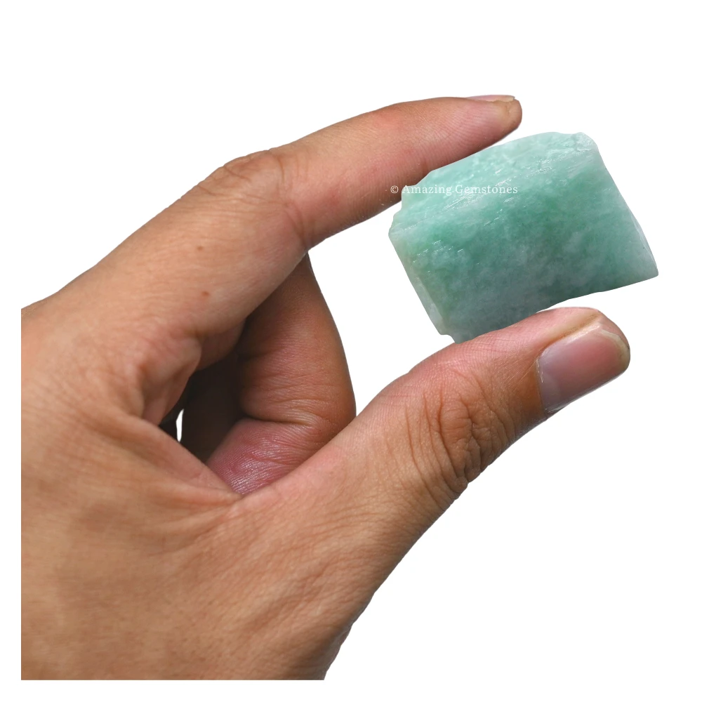 Amazonite Raw Crystals (2 Pieces)