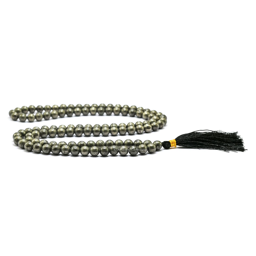 Pyrite Mala (Without Knot)