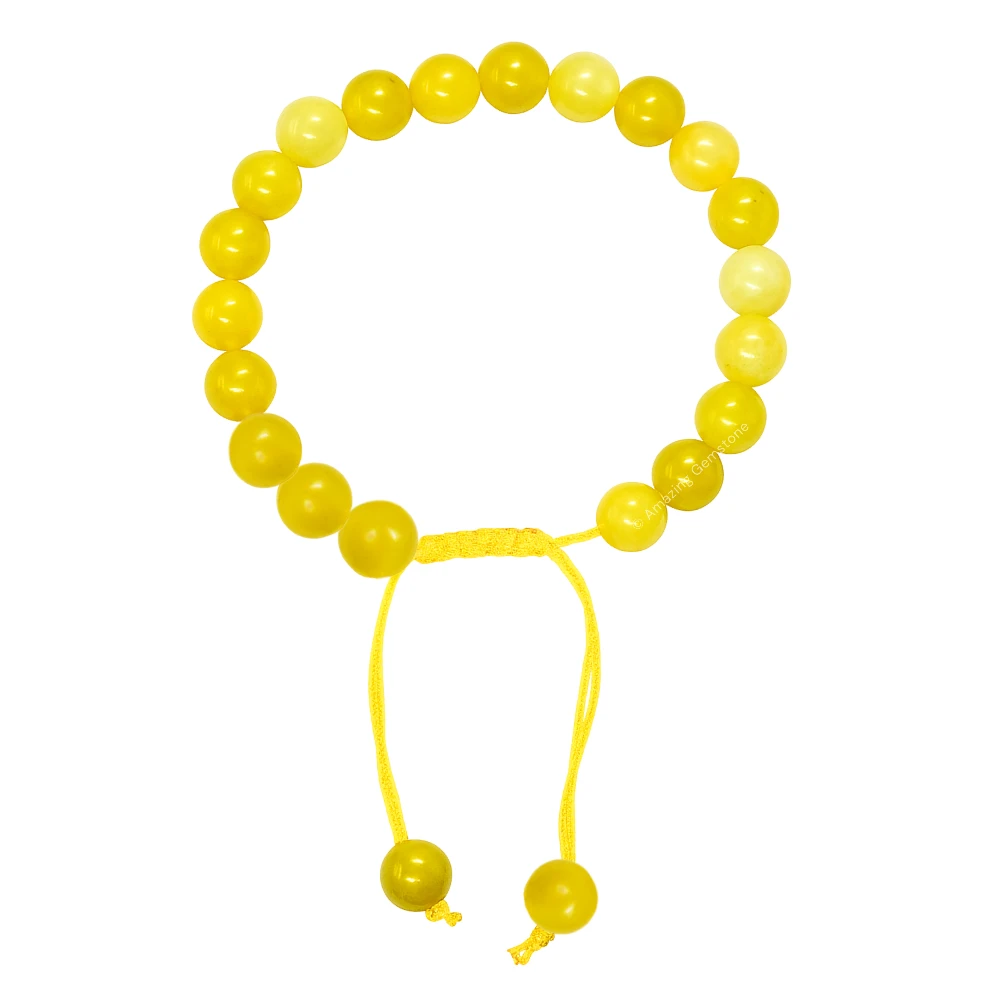 Lemon Jade Bracelet (Adjustable)