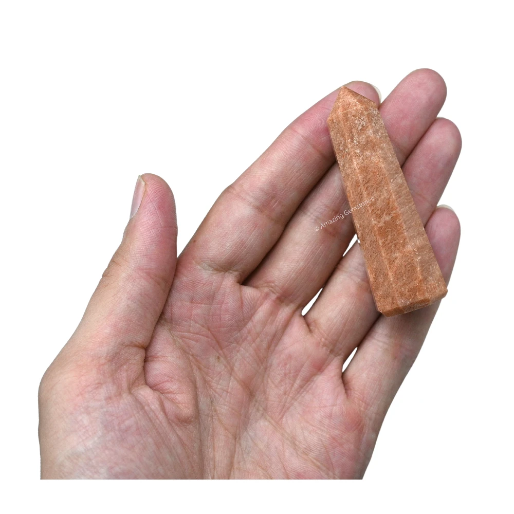 Peach Moonstone Tower (2" to 3" INCH)