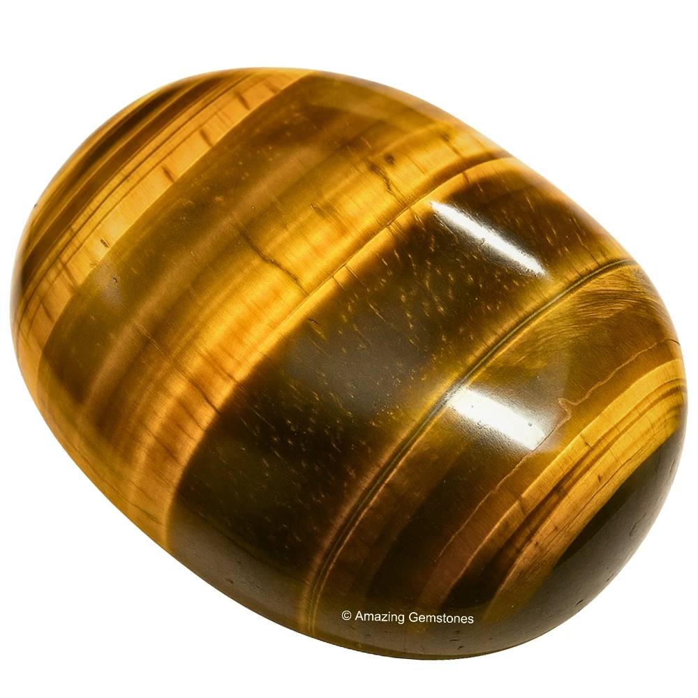 Tiger Eye Palm Stone