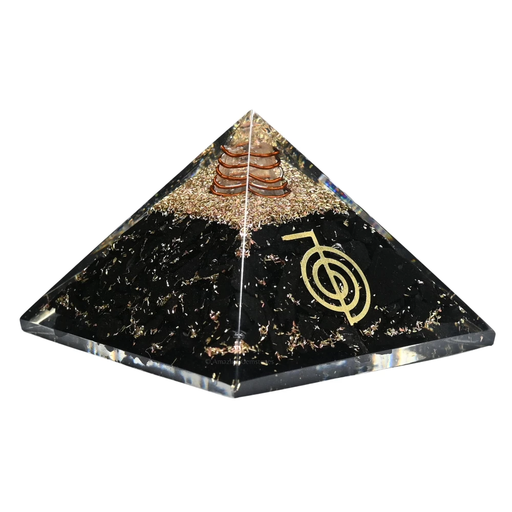 Shungite Orgone Pyramid - Reiki