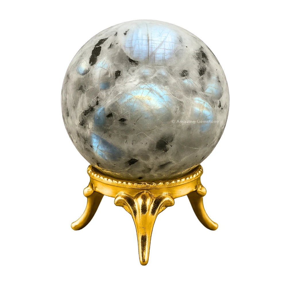 Rainbow Moonstone Sphere (2 Inch)