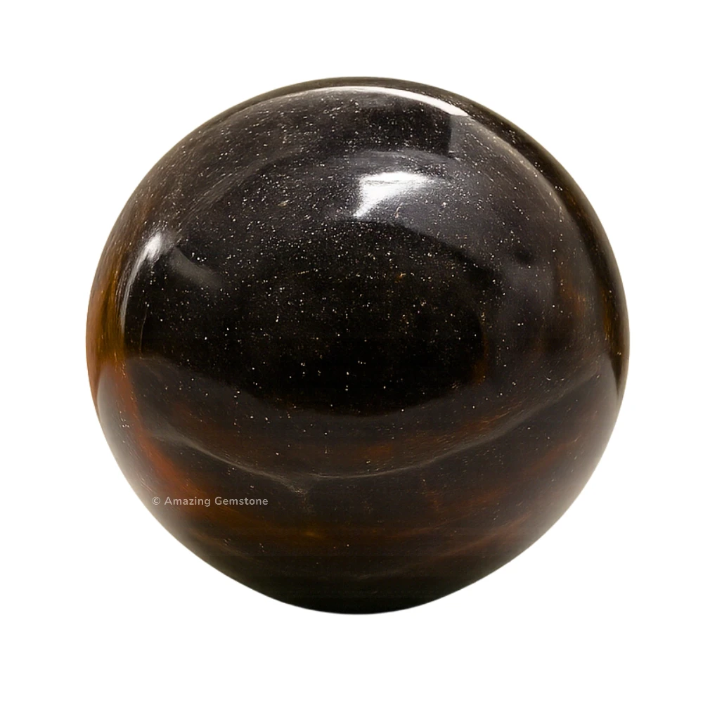 Red Tiger Eye Sphere (1.5 Inch)