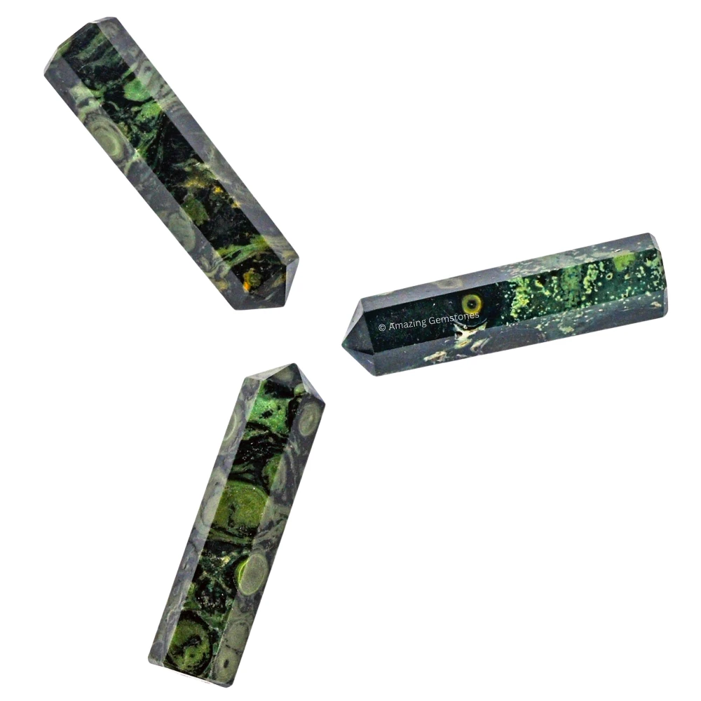 Kambaba Jasper Pencil Points (Set of 3)