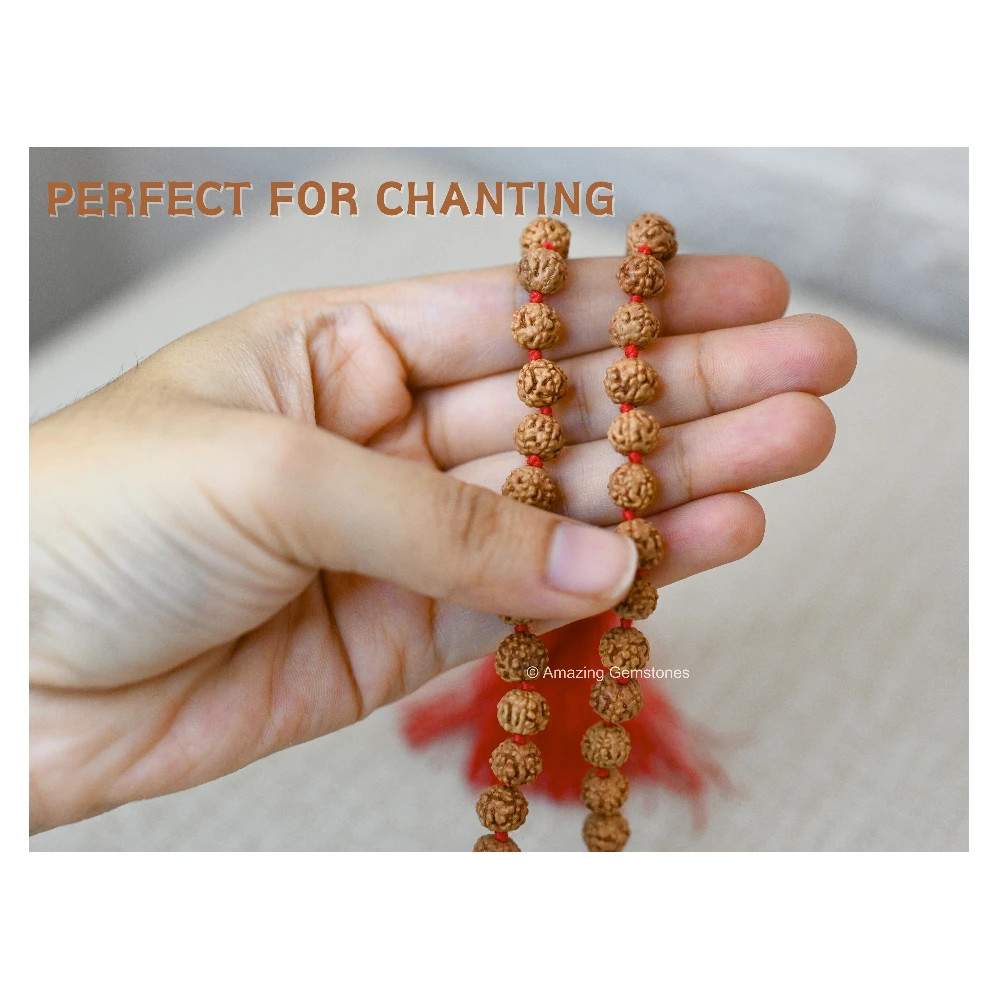 Rudraksha Mala (Hand Knotted)