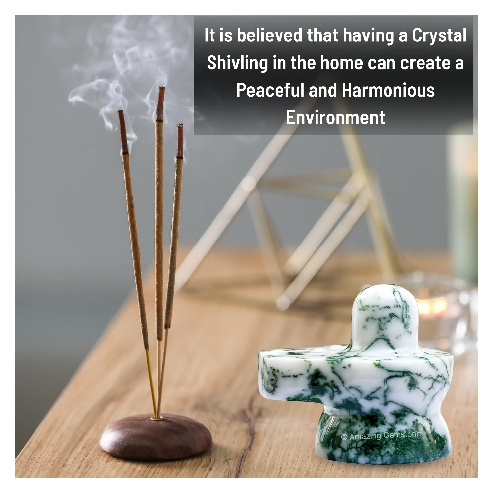 Tree Agate Shivling