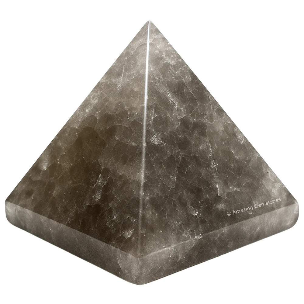 Smoky Quartz Pyramid (2 Inch)