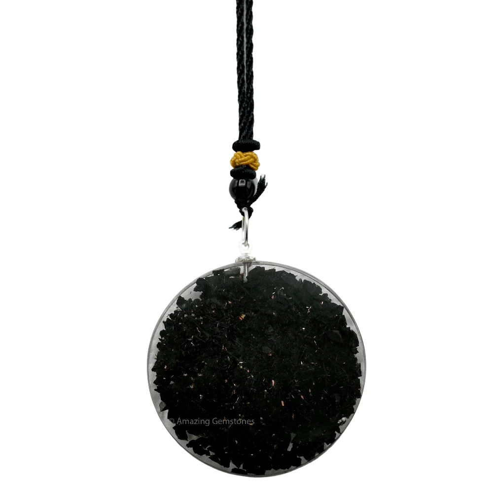 Shungite Orgone Necklace - Metatron Chakra