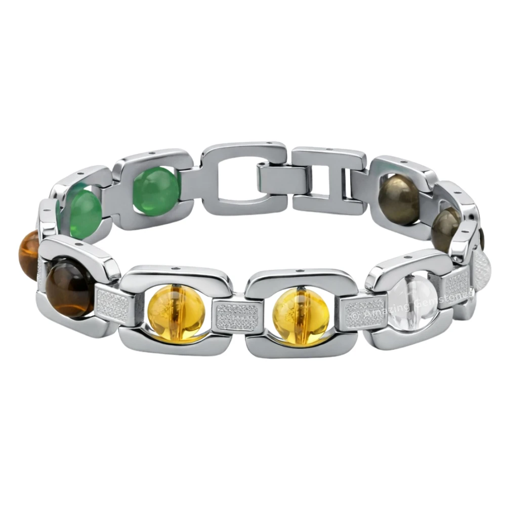 Dhanyog Bracelet - Premium Silver Chain