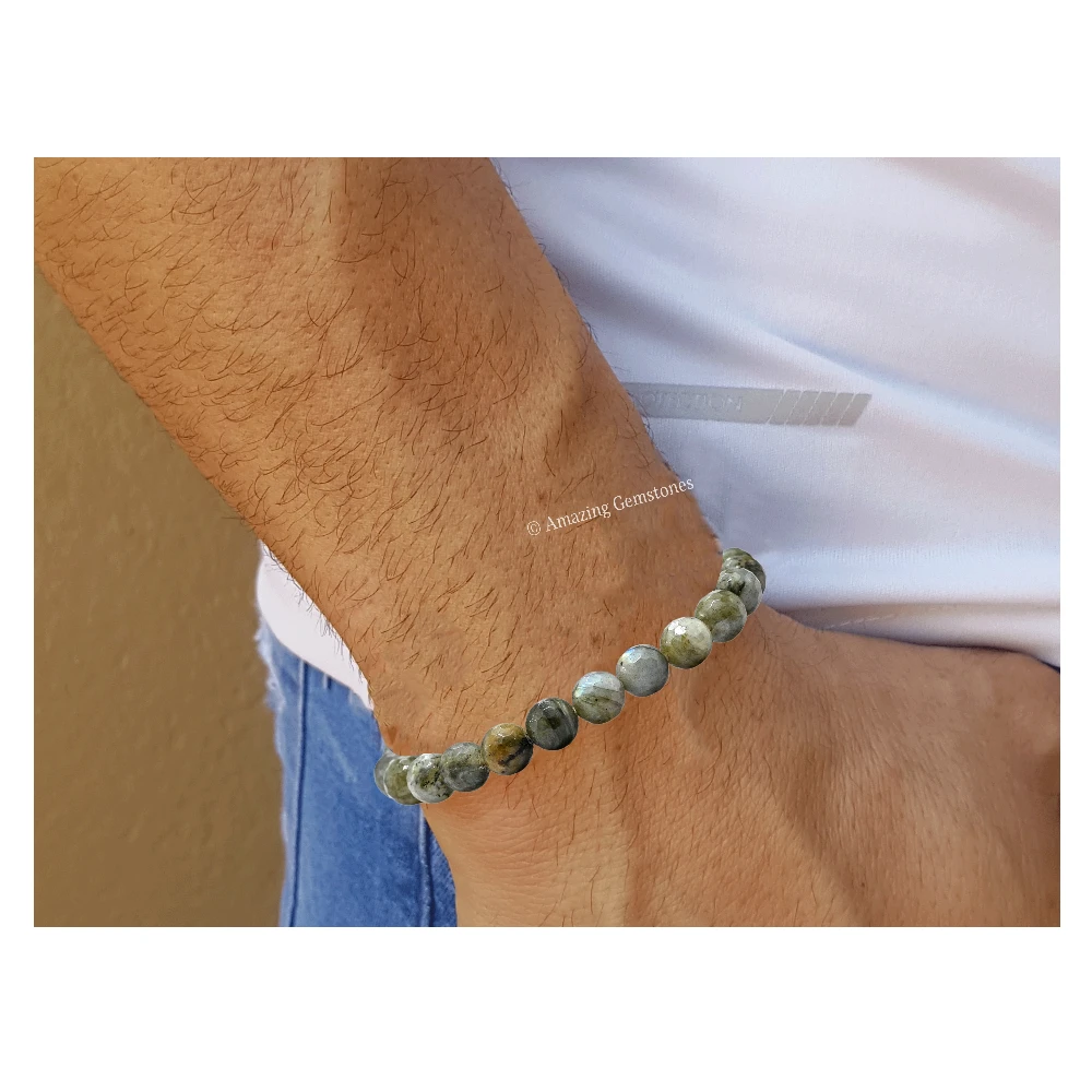 Labradorite Bracelet (Faceted-Adjustable)
