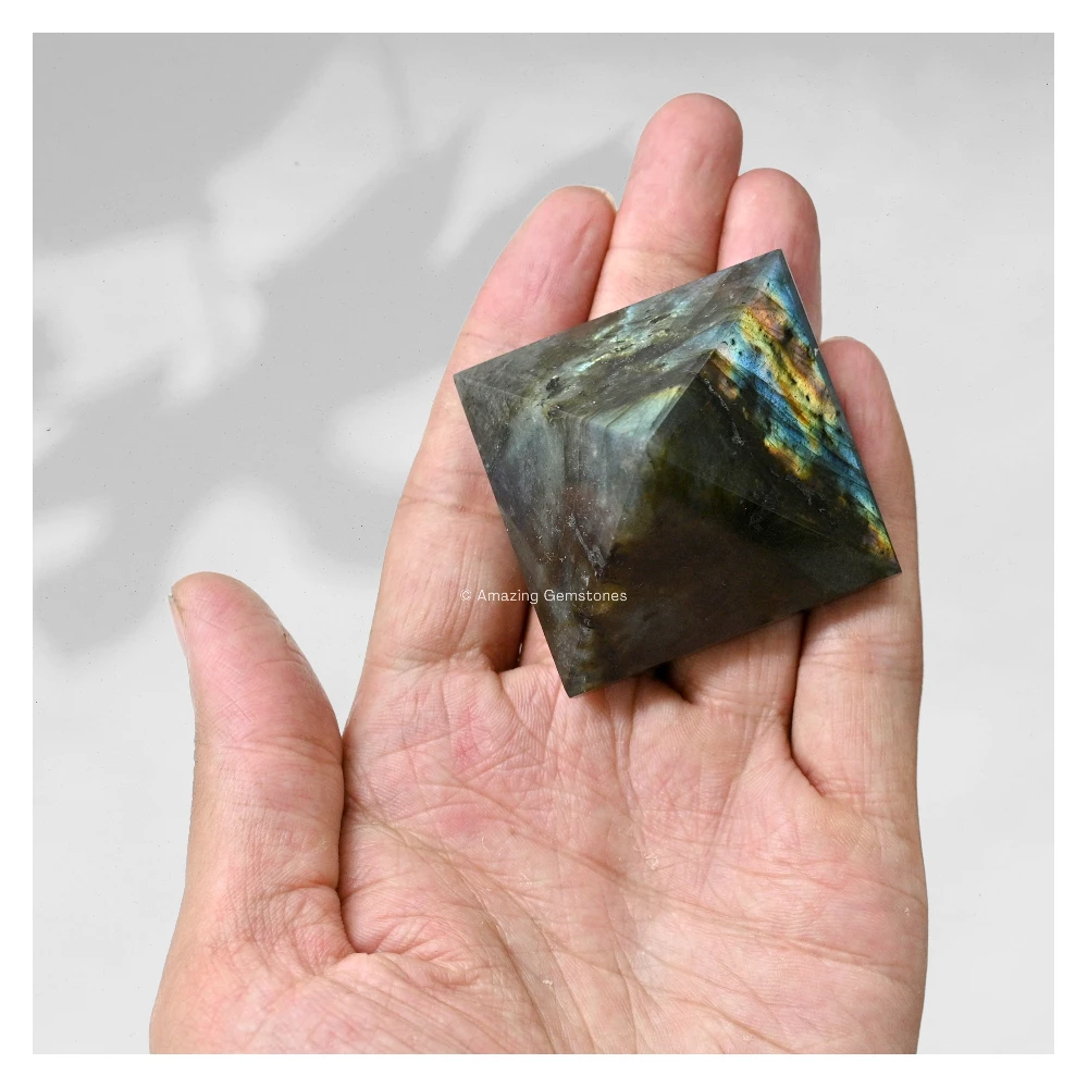 Labradorite Pyramid (2 Inch)
