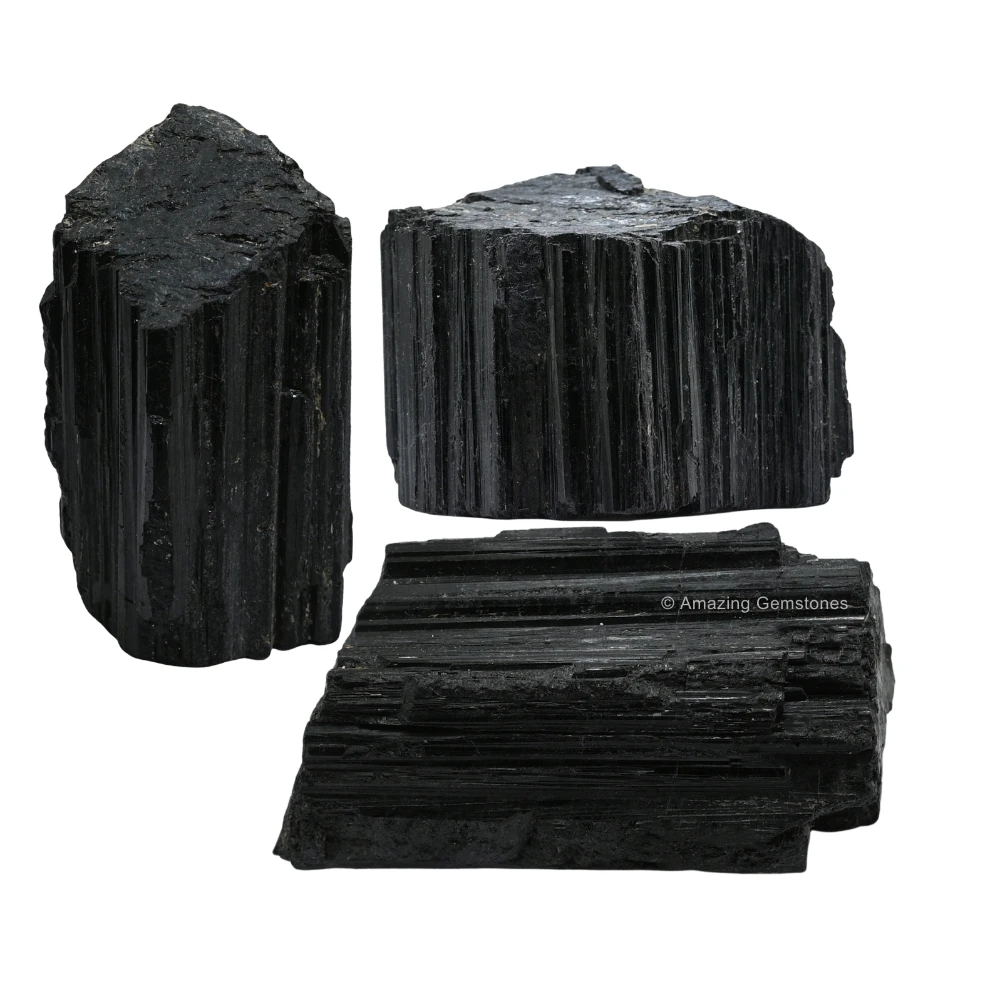 Black Tourmaline Rough Raw Crystal (350-500 Grams)