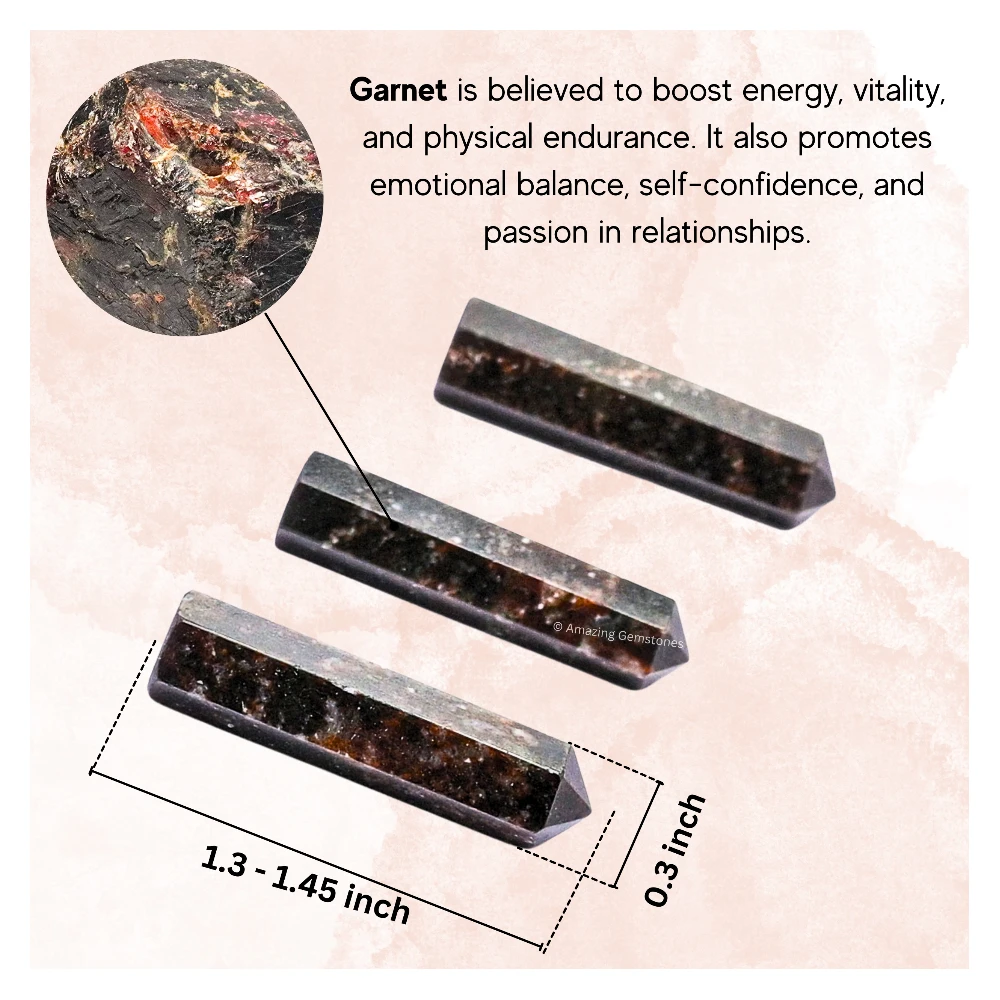 Garnet Pencil Points (Set of 10)