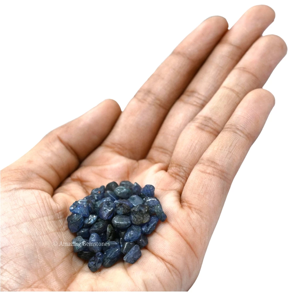 Tanzanite Chips - Pre Drilled