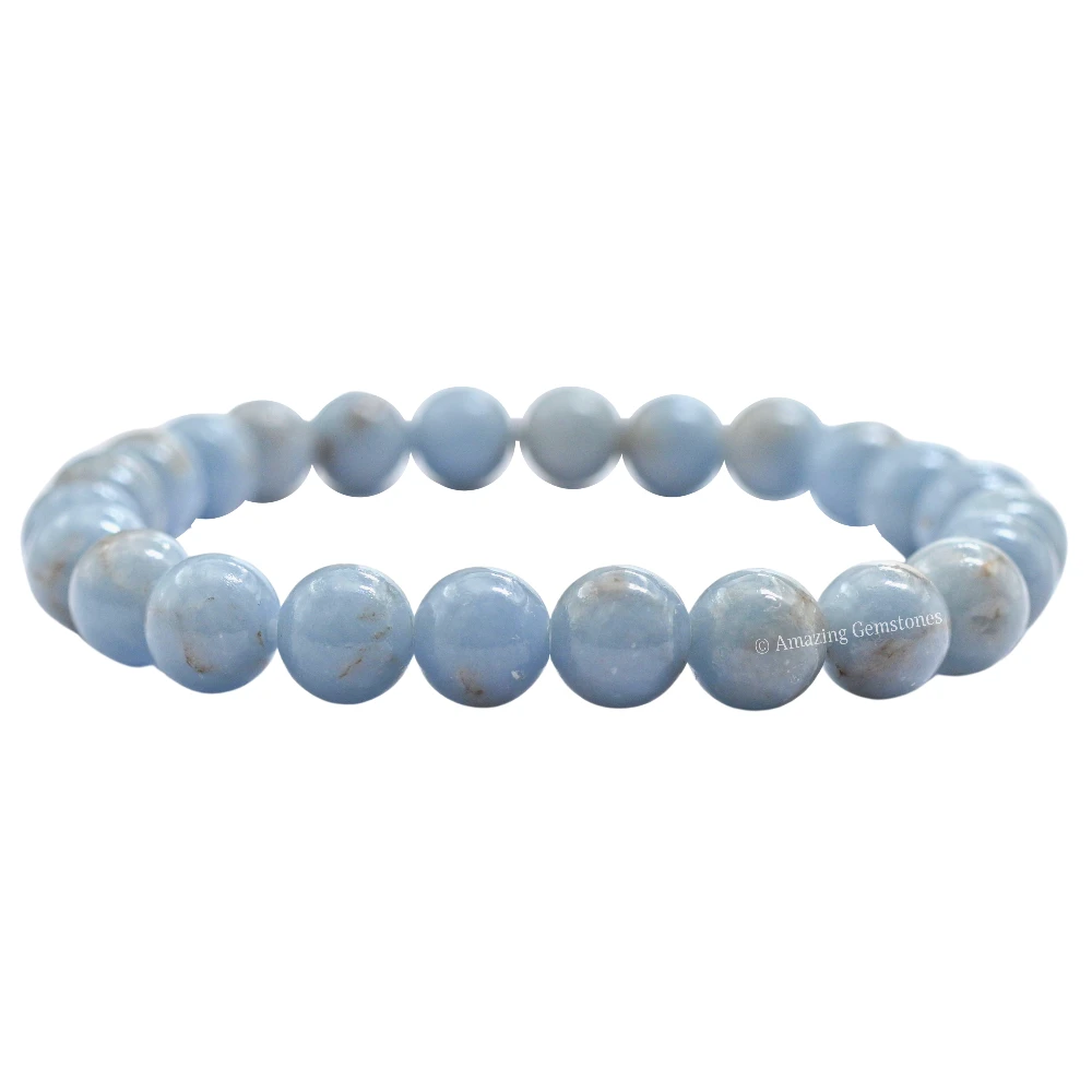 Angelite Bracelet (Strechable)