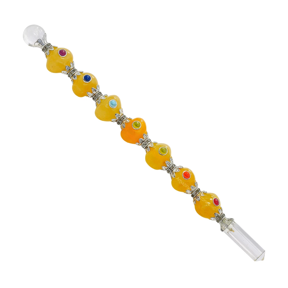 Yellow Aventurine Tumbled Healing Crystal Wand