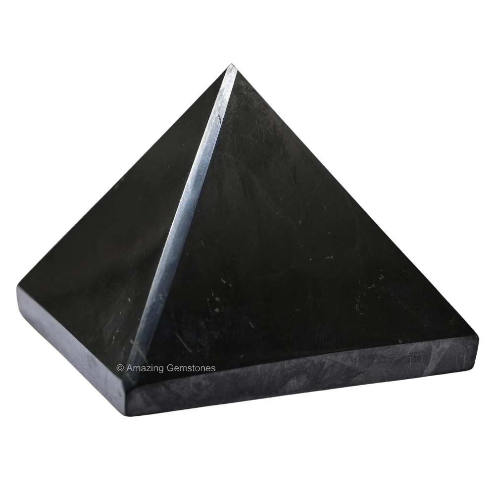 Shungite Pyramid (55-60 mm)
