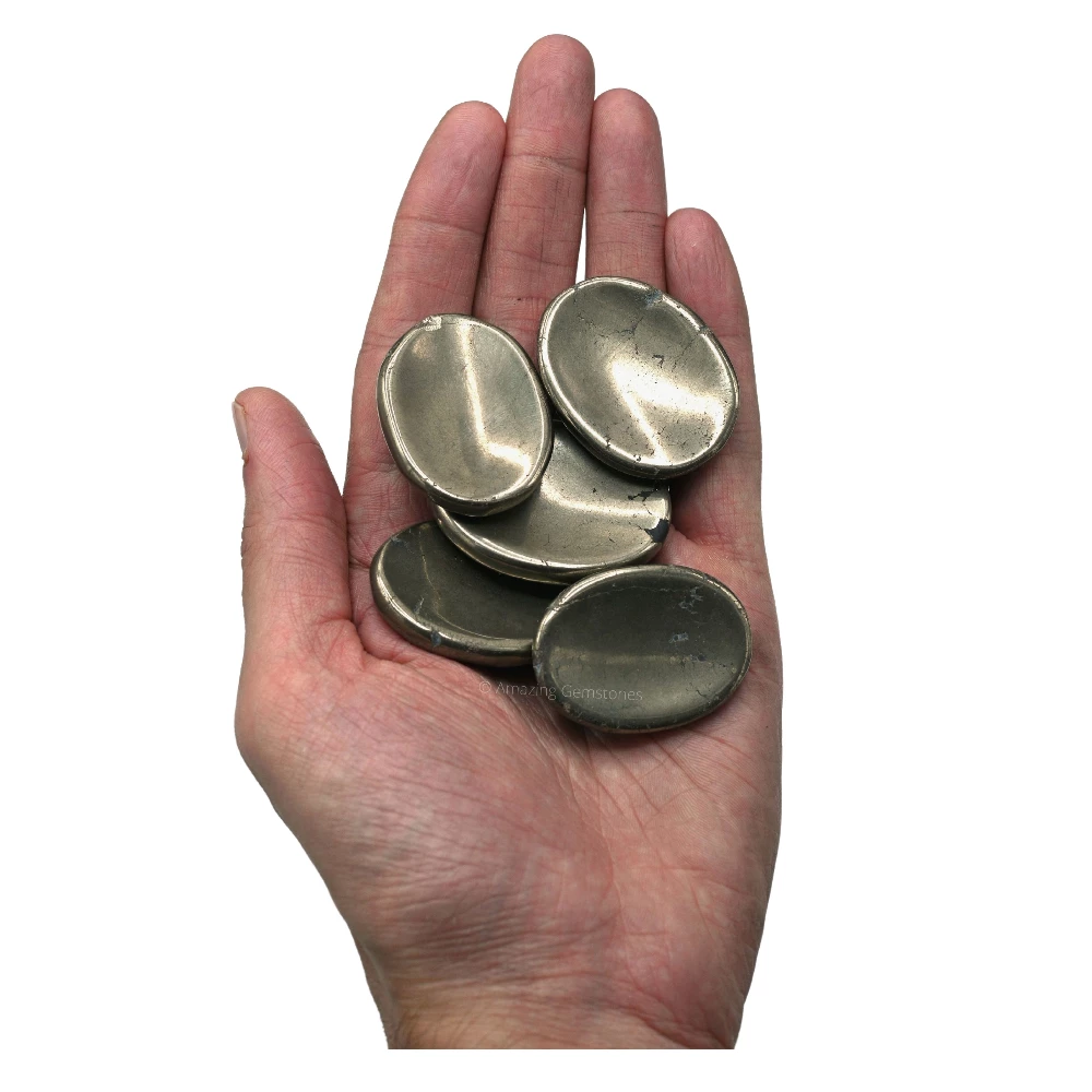 Pyrite Worry Stone