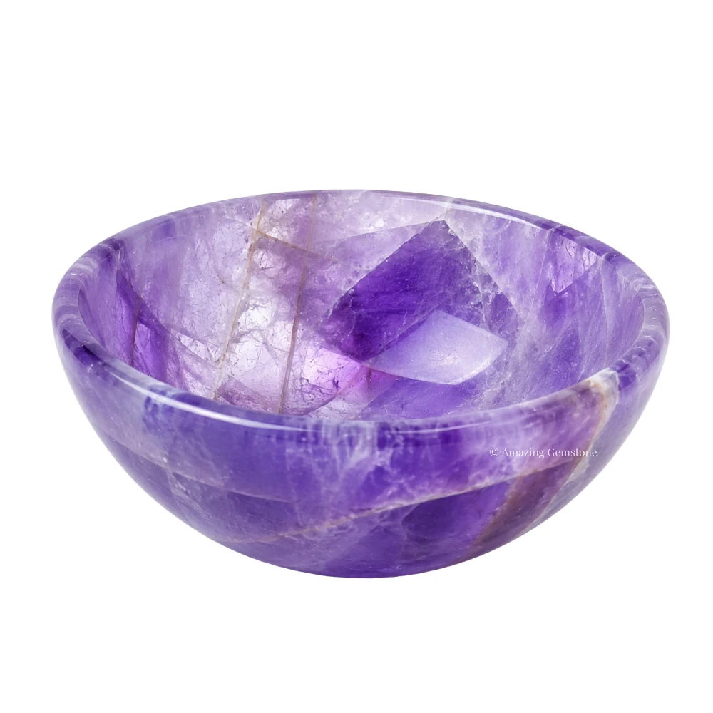 Amethyst Crystal Bowl - 3 Inch
