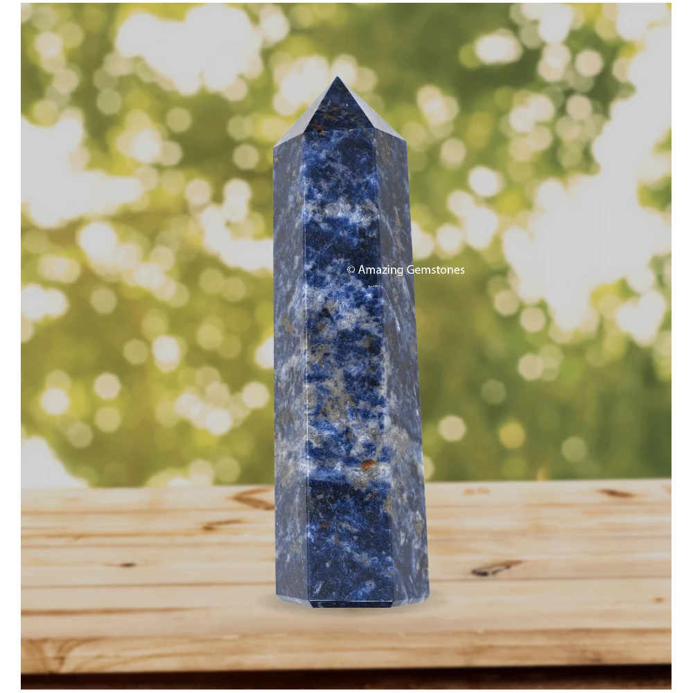 Sodalite Tower (5.5" to 6" INCH)