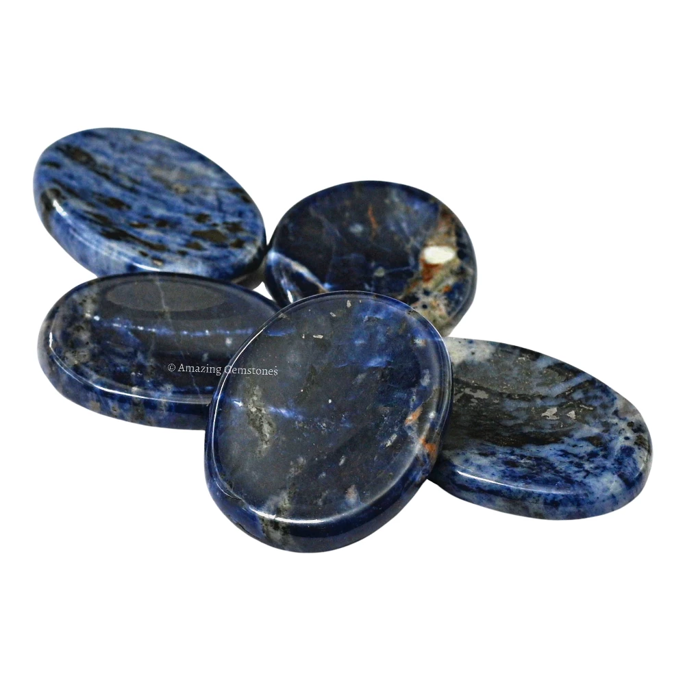 Sodalite Worry Stone
