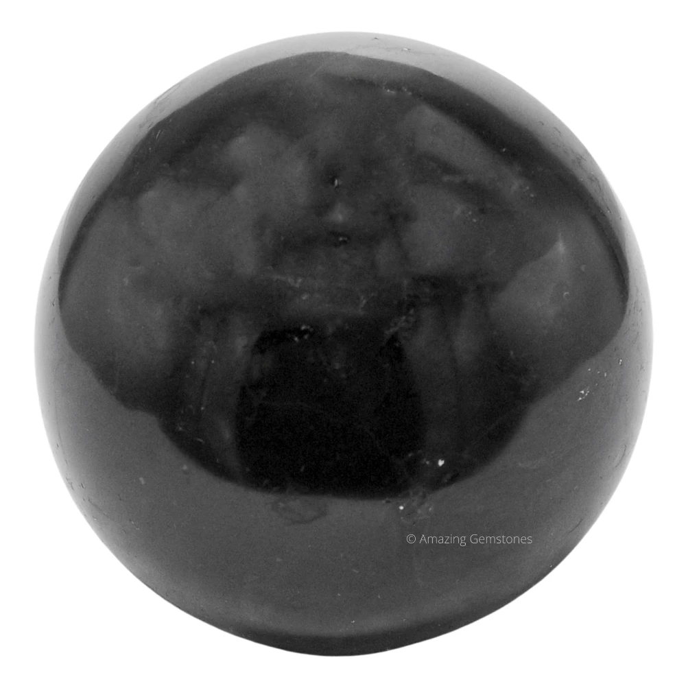 Large Black Tourmaline Sphere (3 Inch)