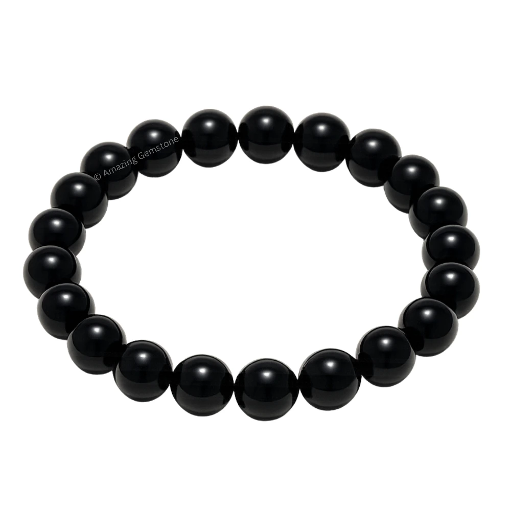 Black Tourmaline Bracelet (Stretchable)