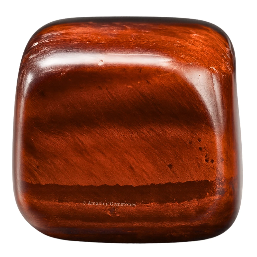 Tumbled Red Tiger Eye Stone Crystals (1000+ Carats)
