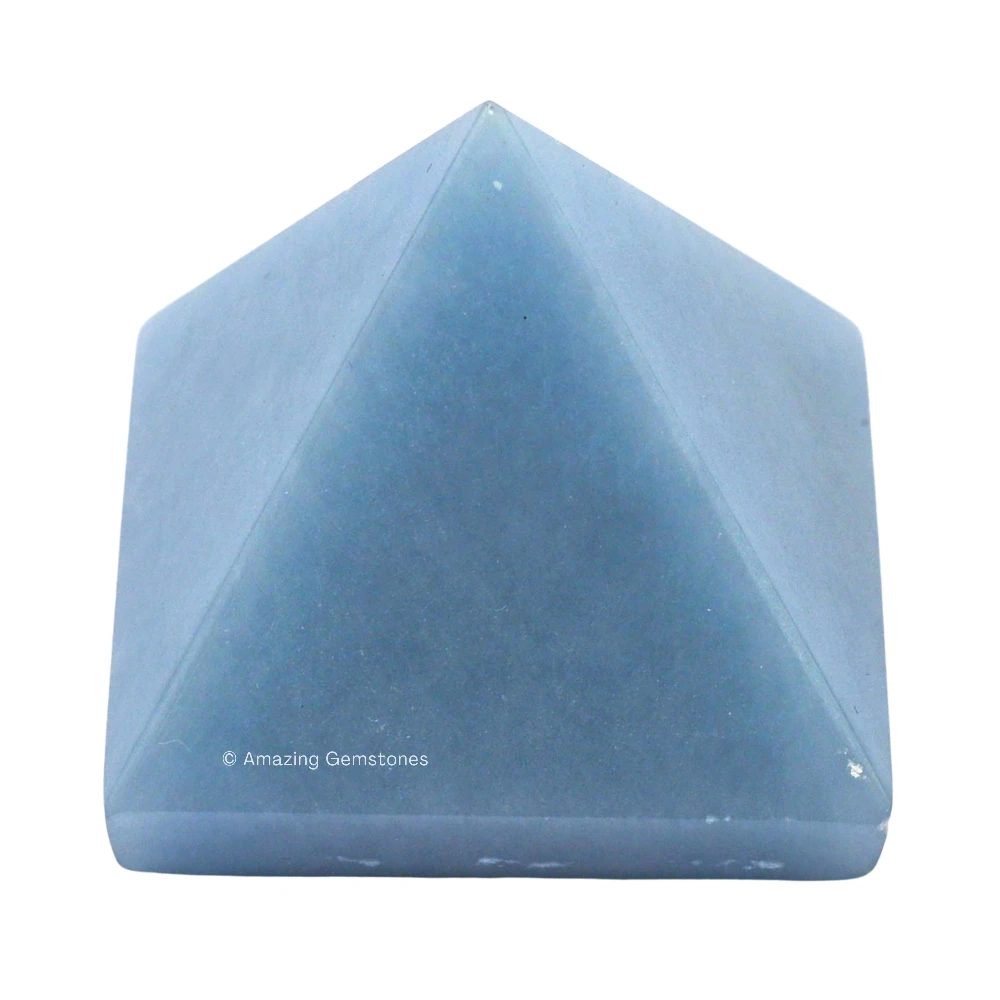 Angelite Pyramid (1.5 Inch)