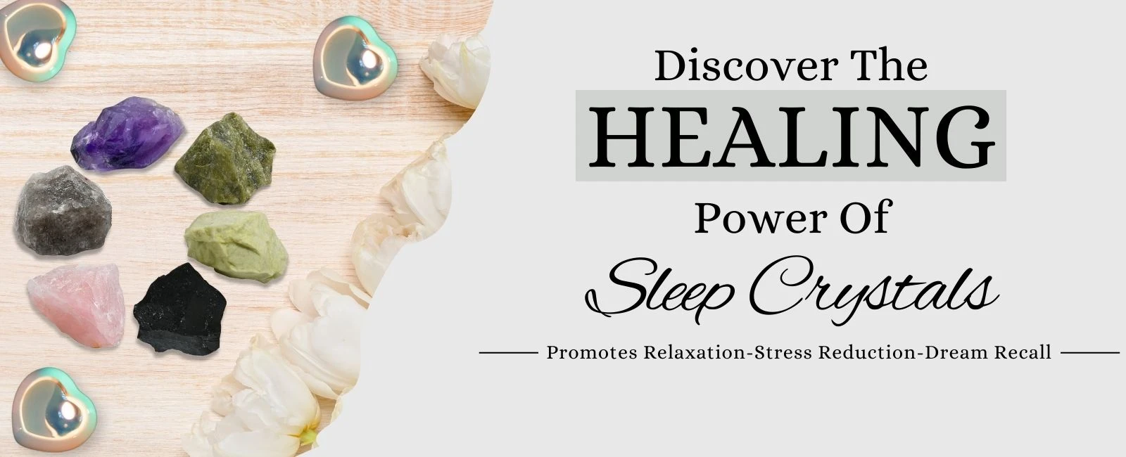 Sleep Soundly: Healing Crystal Raw Stones for Restful Nights