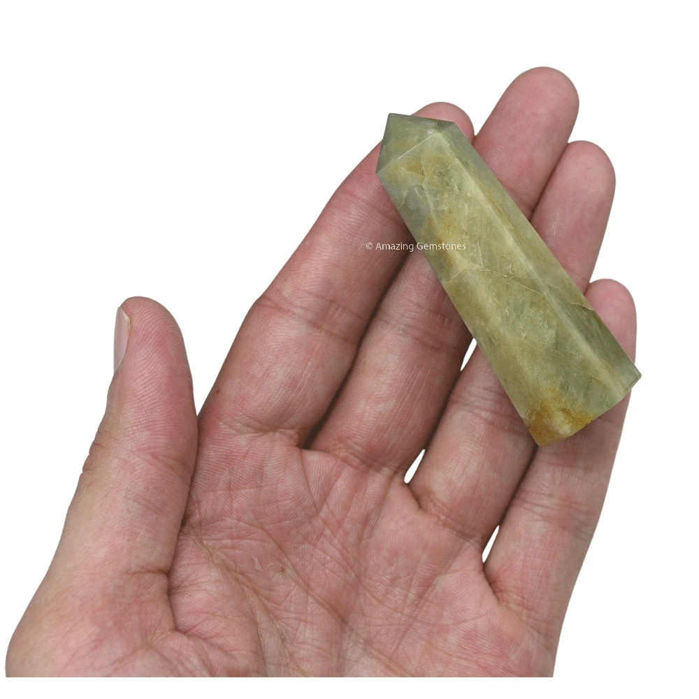 Yellow Aquamarine Tower (2" to 3" INCH)