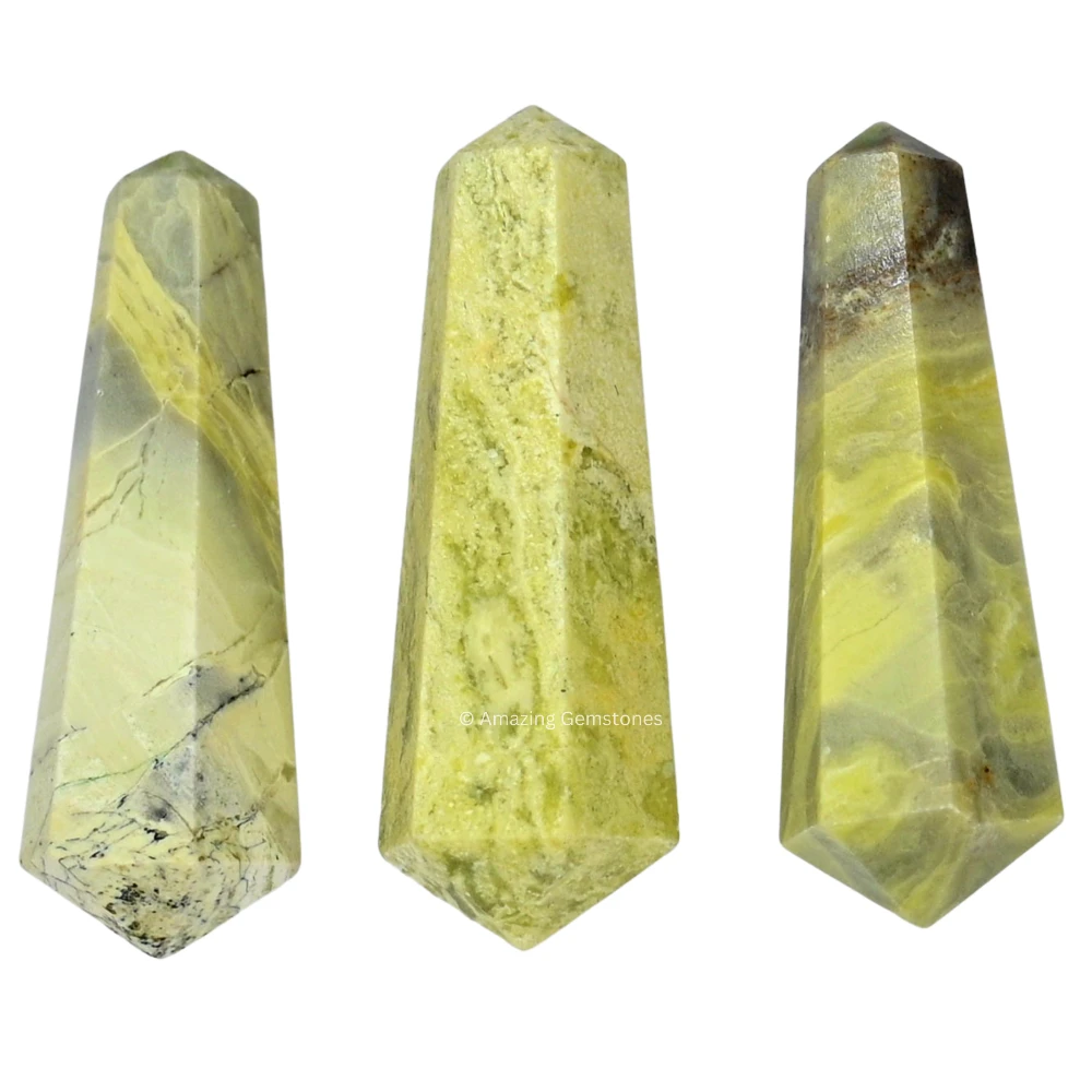 Serpentine Pencil Points (Double Terminated) (Set of 10)