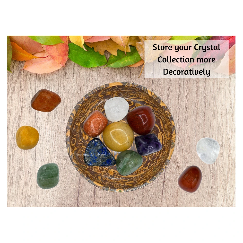 Mariyam Jasper Crystal Bowl - 2 Inch
