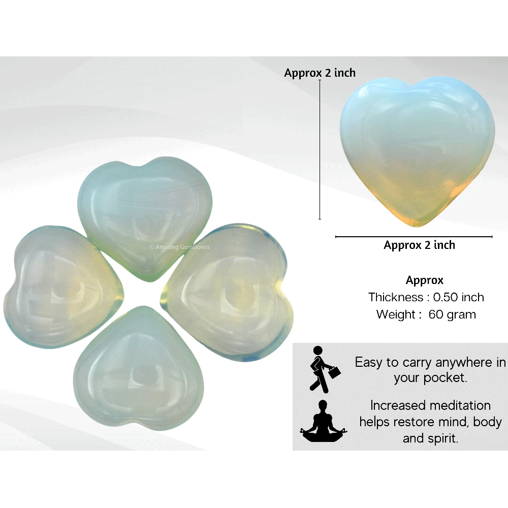 Opalite Heart