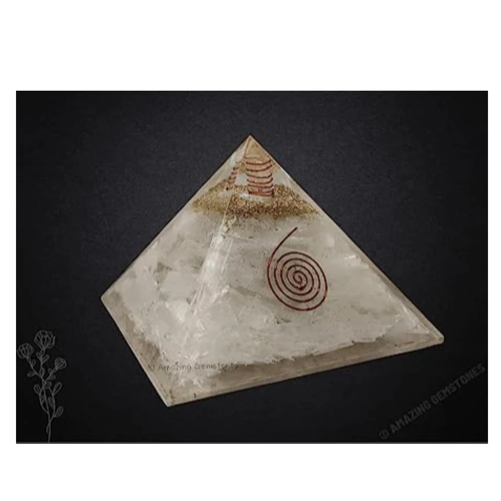 Selenite Orgone Pyramid (Extra Large)