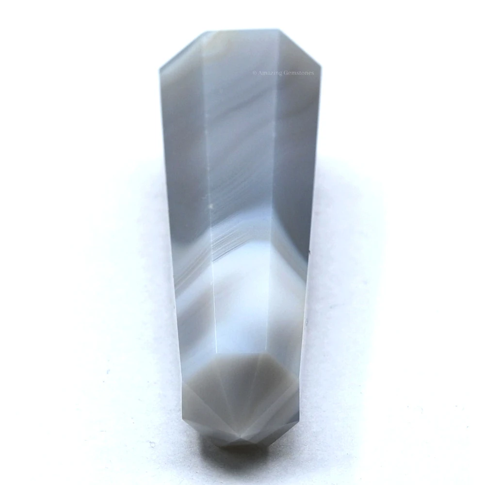 Grey Agate Tower (3" to 4" INCH)