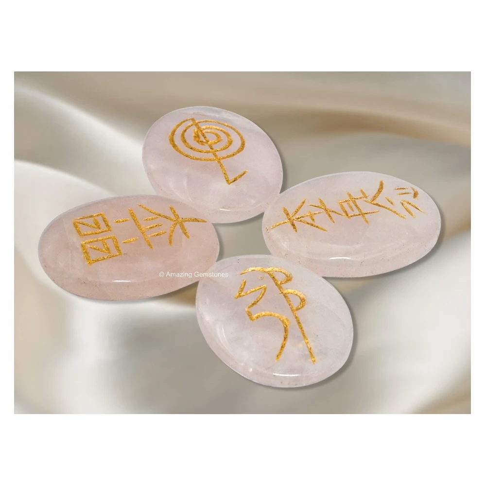 Rose Quartz Usui Reiki Set