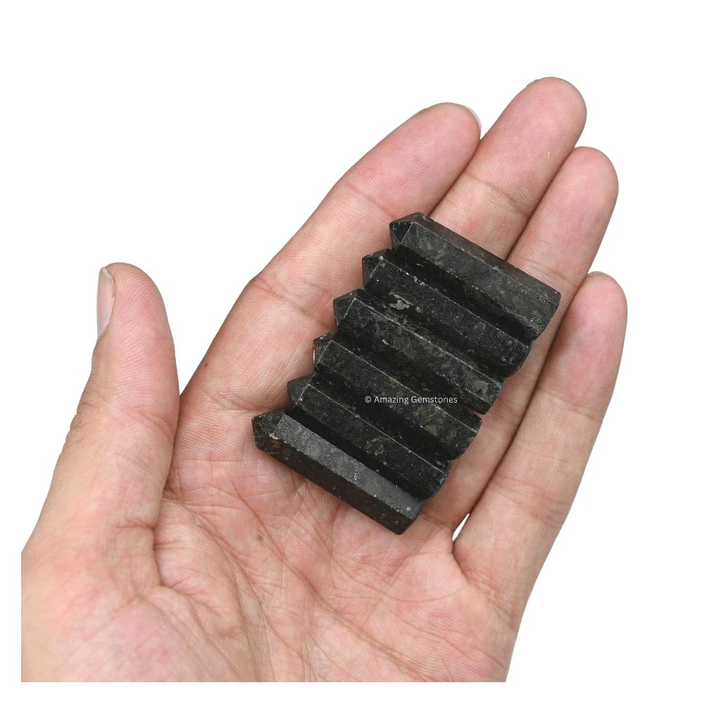 Nuummite Pencil Points (Set of 50)