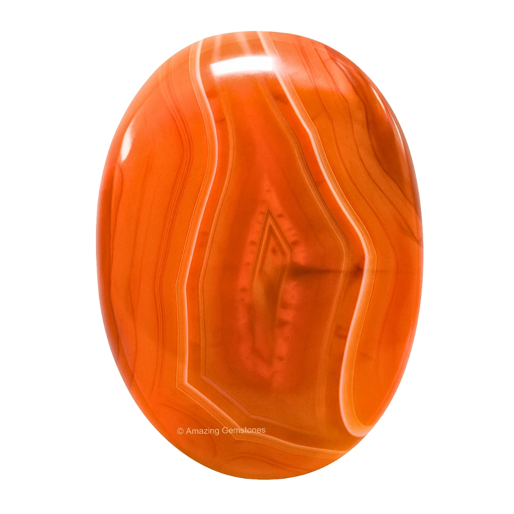 Carnelian Palm Stone