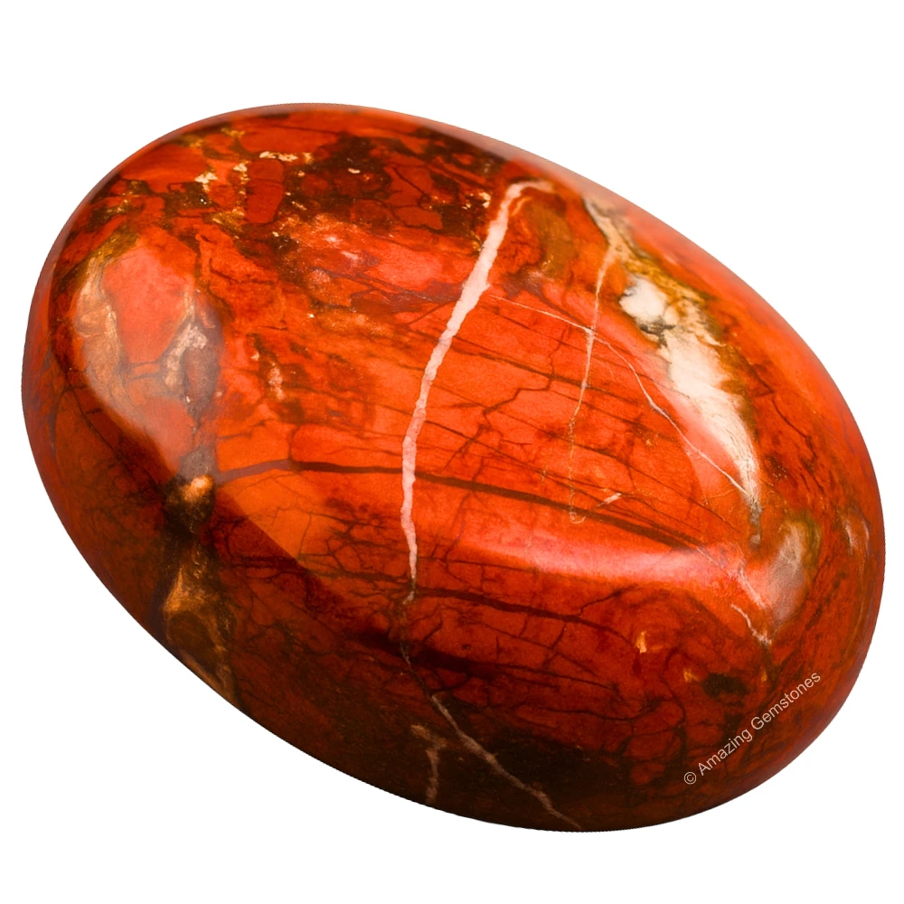 Brecciated Jasper Palm Stone